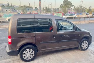 Volkswagen Caddy 2012 1ο χέρι Ελληνικό full service αντιπροσωπείας NAVI 1.6 DIESEL-thumb-3