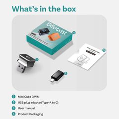 Ottocast Mini Cube 3.0 Wireless CarPlay/Android Auto Adapter-thumb-1