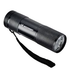 Wozinsky WLD-9L IP65 UV Flashlight for Trace Detection - Black-thumb-1