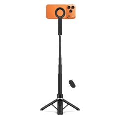 Tech-Protect L11S MagSafe selfie stick - black-thumb-1