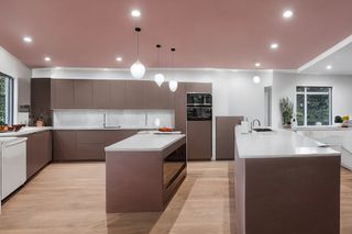 Intrahome Nordic Modern 4 χρώμα Λακέ Σκονισμένο Ροζ έπιπλα κουζίνας 10 Μέτρα συνολικα τρέχον μέτρα Intrahome-65650124