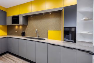 Intrahome Nova Classic 4 χρώμα Λακέ Μουσταρδί έπιπλα κουζίνας 10 Μέτρα συνολικα τρέχον μέτρα Intrahome-65650245
