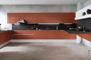 Intrahome Verona Studio 4 χρώμα Λακέ Τερακότα έπιπλα κουζίνας 10 Μέτρα συνολικα τρέχον μέτρα Intrahome-65650440