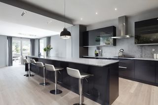 Intrahome Casa Concept 3 χρώμα Λακέ Γκρι Σκούρο έπιπλα κουζίνας 10 Μέτρα συνολικα τρέχον μέτρα Intrahome-65650621