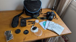 Φωτογραφική Μηχανή Nikon D3300 Kit Φακός 18 - 55mm Black + Hoya Variable Density ND Filter 55mm + Τσάντα μεταφοράς