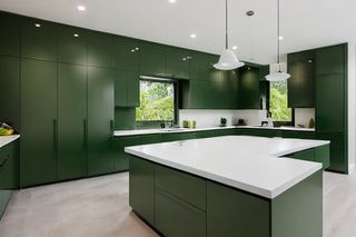 Intrahome Iris Concept 3 χρώμα Λακέ Πράσινο Δάσους έπιπλα κουζίνας 10 Μέτρα συνολικα τρέχον μέτρα Intrahome-65650881
