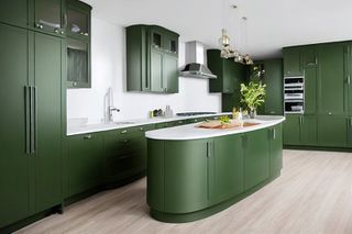 Intrahome Riviera Select 3 χρώμα Λακέ Πράσινο Δάσους έπιπλα κουζίνας 10 Μέτρα συνολικα τρέχον μέτρα Intrahome-65651023