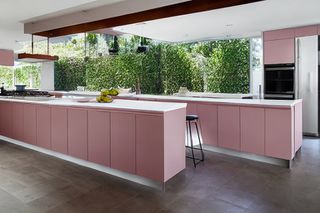 Intrahome Bianca Studio 3 χρώμα Λακέ Σκονισμένο Ροζ έπιπλα κουζίνας 10 Μέτρα συνολικα τρέχον μέτρα Intrahome-65651060