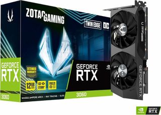 Zotac GeForce RTX 3060 12GB GDDR6 Twin Edge OC Κάρτα Γραφικών