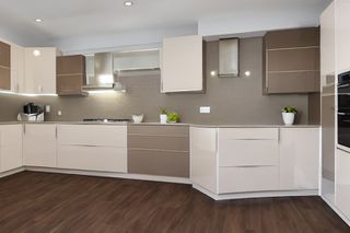 Intrahome Parma Studio 3 χρώμα Λακέ Μπεζ Ανοιχτό έπιπλα κουζίνας 10 Μέτρα συνολικα τρέχον μέτρα Intrahome-65651340