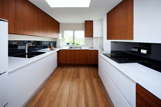 Intrahome Matrix Concept 2 χρώμα Καπλαμάς Teak έπιπλα κουζίνας 10 Μέτρα συνολικα τρέχον μέτρα Intrahome-65651521