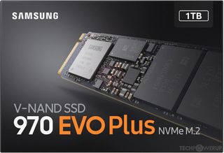 Samsung 970 Evo Plus SSD 1TB τύπου M.2 με σύνδεση PCI Express