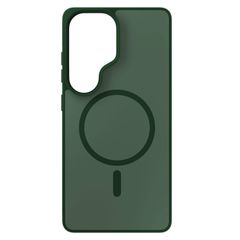 Θήκη Κινητού - Phone Case για Samsung Galaxy S25 Ultra 6.9" Ημιδιάφανη Ματ Φιμέ Πράσινη MagSafe/Magnetic Υβριδική 1.5mm TPU/PC Shockproof Anti-Scratch Ανθεκτική Αντιολισθητική με Προστασία Κάμερας ( Κ