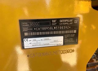 Φορτωτής Με Λάστιχα CAT 2017 950 GC Άριστη κατάσταση-thumb-7