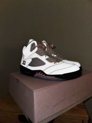 Air Jordan 5 Retro OG «White/Medium Soft Pink»