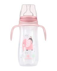 Μπιμπερό PP 400ml Jingle Jungle Ροζ - Kikka Boo