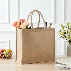 Τσάντες από γιούτα 10 Φυσικό 42 x 33 x 19 εκ 100% Γιούτα Τοσσά 42012276