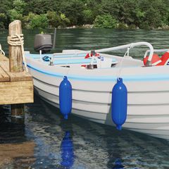 Φτερά Σκαφών 2 τμχ. Ø 14 x 50 εκ Μπλε PVC 42028739