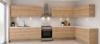 Intrahome Γωνιακή Κουζίνα 5 289x215 Πλάτος 504 κουτία 98cm / 56cm / 47cm / 64cm / 59cm / Γωνία 90x90 / 56cm / 63cm / 58cm / 54cm / 61cm Κρεμαστά – Βάσεις μαζί με πάγκο μελαμίνης 3,2cm Intrahome-sono82