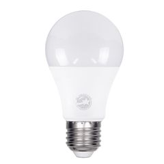 Λάμπα E27 A60 LED 8W 752lm 260° AC 220-240V IP20 Θερμό Λευκό 2700K - Lumileds SMD Chip - Λευκό Γαλακτερό - Μ6 x Π6 x Υ11cm - 3 Χρόνια Εγγύηση-thumb-1