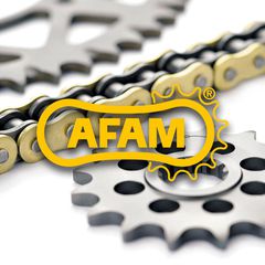 Σετ Αλυσιδογραναζα Afam 520Mx6 14/46 Ενισχυμενα - Ultra-Light Self-Cleaning Πισω Γραναζι Kawasaki Kx500 83-84