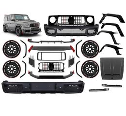 Full Body Kit Mercedes G-Class W463A W464 2018-2024 with carbon additions and 22" wheels B900 Rocket Design