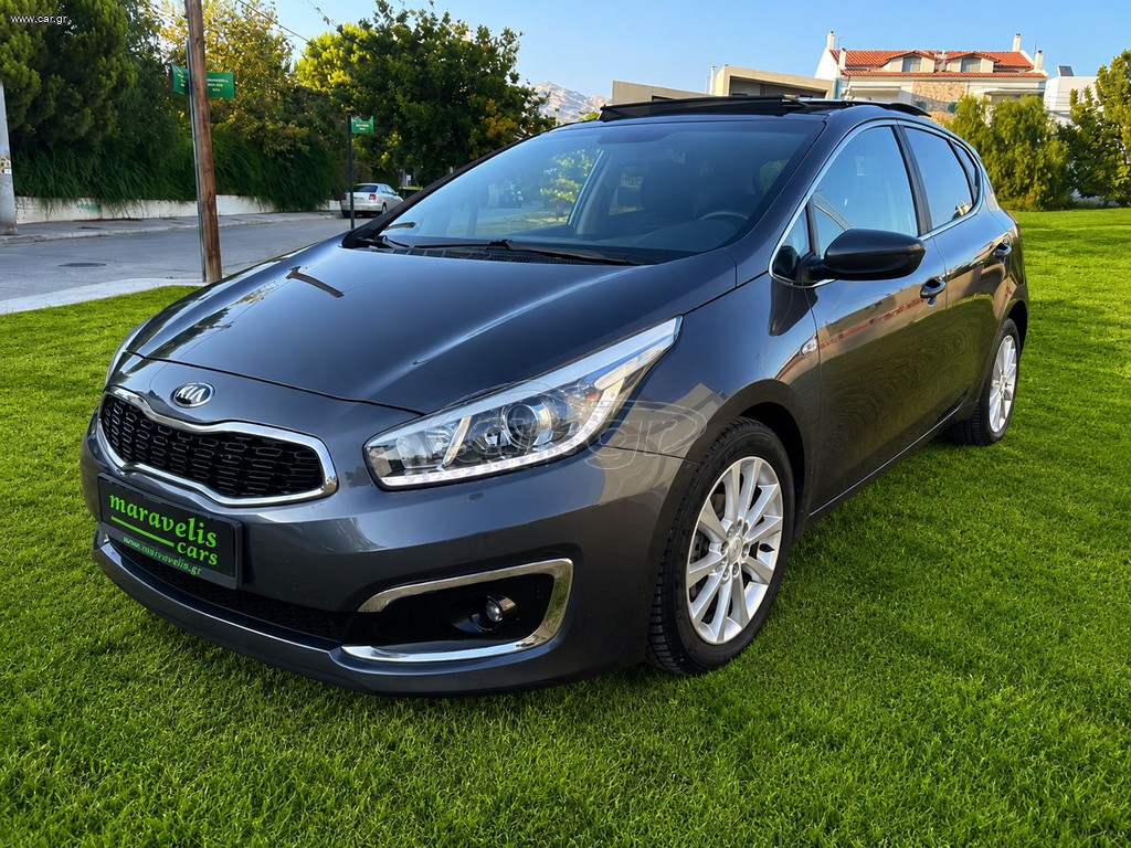 Kia Ceed / cee'd 2016 1.6 CRDi Cool-ΗΛΙΟΡΟΦΗ-NAVI