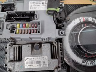FIAT 500 1.4 16V 100HP SET IMMO BOSCH 0 261 201 759,51810085F,BSI 00517869370+ΚΑΝΤΡΑΝ-ΚΟΝΤΕΡ