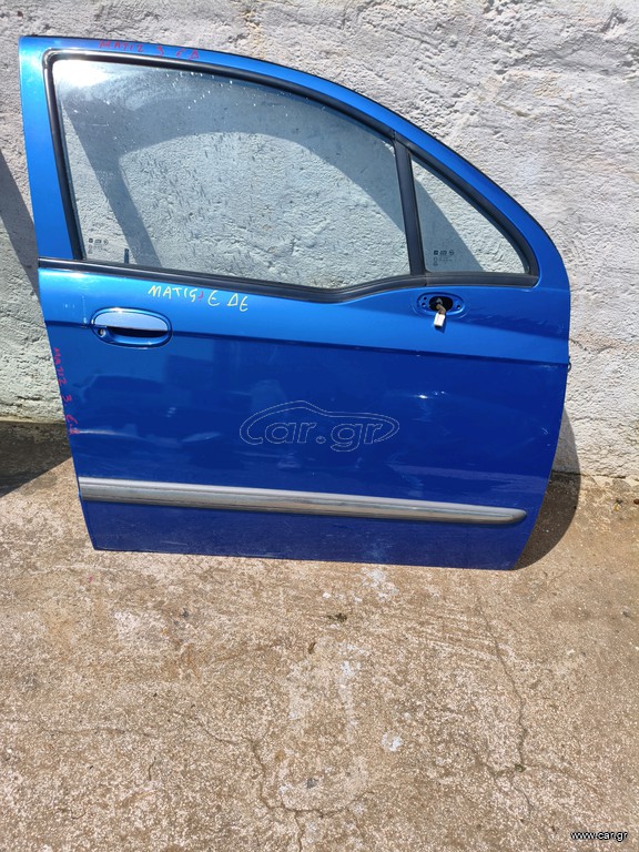 Chevrolet Matiz (3o) 2005-2008 ,πόρτα εμπρός δεξιά με ΝΙΚΕΛ στα φάσα
