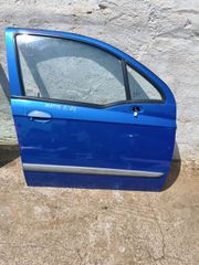 Chevrolet Matiz (3o) 2005-2008 ,πόρτα εμπρός δεξιά με ΝΙΚΕΛ στα φάσα-thumb-1
