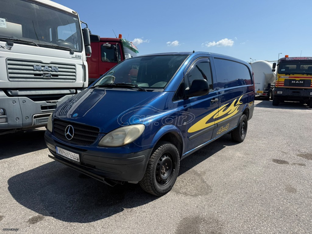 Κλούβα Mercedes-Benz 2007 VITO 4X4