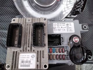 FIAT 500 SET IMMO MARELLI IAW 5SF8.MR,HW401,51829843,BSI 00518279840+ΚΑΝΤΡΑΝ-ΚΟΝΤΕΡ