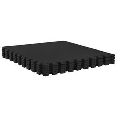 Πατάκια 24 τμχ. Μαύρο 8,64 m² Φελιζόλ EVA 42040752-thumb-3