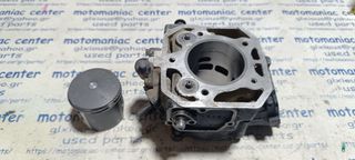 κυλινδροπιστονο κυλιδνρος πιστονι kawasaki kmx200 kmx125 kmx 125 200 cylinder barrel jug piston kips power valve