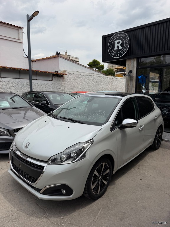Peugeot 208 2019 ALLURE PANORAMA ΛΕΥΚΟ ΠΕΡΛΑ NAVI CLIMA