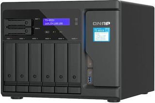QNap TS-855X-8G NAS με 8 θέσεις για HDD/M.2/SSD και 2 θύρες Ethernet