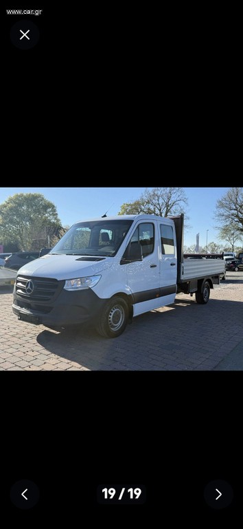 Διπλοκάμπινο Mercedes-Benz 2021 SPRINTER 316 . 3.40m ΚΑΡΟΤΣΑ//// EYRO 6D