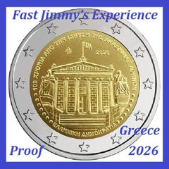 2026 Ελλάδα Proof Coin 100 χρόνια Ακαδημία Αθηνών