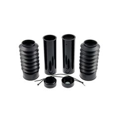 Cult-Werk, 6-piece fork tube cover kit. Gloss black