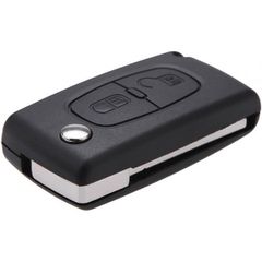 ΑΝΤΑΛΛΑΚΤΙΚΟ ΚΛΕΙΔΙ ΓΙΑ PEUGEOT 206 / 107 / 207 / 307 / 407 CITROEN C2 / C3 / C4 / C5 / C6 ΑΝΤΑΛΛΑΚΤΙΚΟ ΚΑΛΥΜΜΑ ΧΩΡΙΣ ΚΛΕΙΔΙ 2 ΚΟΥΜΠΙΩΝ - 1 ΤΕΜ.