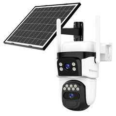 VSTARCAM smart ηλιακή κάμερα BG621DR, dual lens, 3MP, 4G, SD, PTZ, IP66