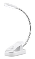 GLOCUSENT LED φακός διαβάσματος GLCSNTBL105W, επαναφορτιζόμενος, έως 45lm, λευκός