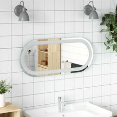 Καθρέφτης μπάνιου LED Διαφανές 70 x 30 cm σκληρυμένο γυαλί 42045852
