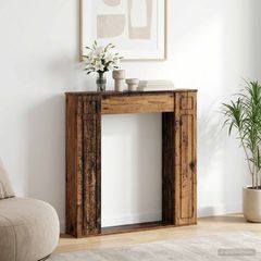 Περίβλημα τζακιού Παλαιωμένο ξύλο 100 x 20 x 100 cm 8006622