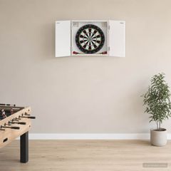 Ντουλάπα Πινάκων Βελών Λευκό 56 x 12 x 53,5 εκ. 8006660