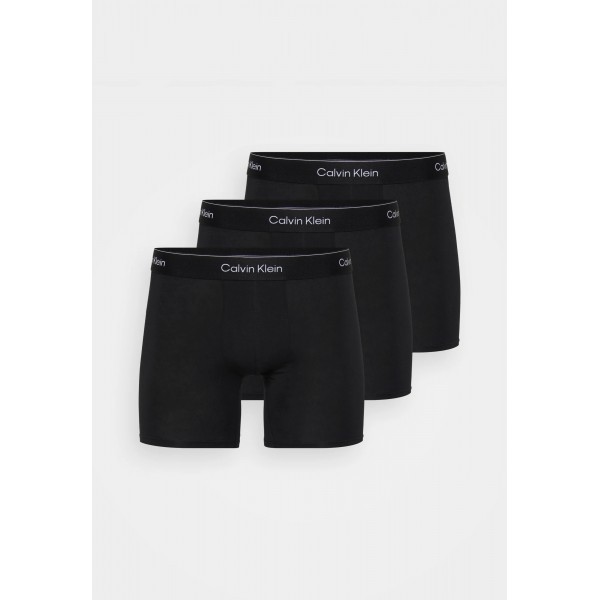 Calvin Klein Ανδρικό Μπόξερ Βαμβακερό Μακρύ Πόδι 3 Τεμάχια 4Μ5