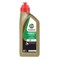 Λάδι Μίξης Castrol POWER1 Ultimate 2T 1L Πλήρως Συνθετικό Λιπαντικό Δίχρονων Κινητήρων15B633