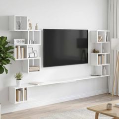 Ράφι Τηλεόρασης Τοίχου Λευκό 160 x 15 x 94 εκ 8012308
