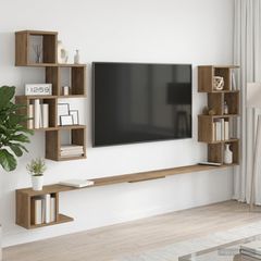 Ράφι Τηλεόρασης Τοίχου Artisan Δρυς 160 x 15 x 94 εκ 8012315
