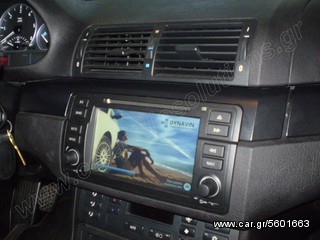 Dynavin.Center*DYNAVIN OEM Multimedia GPS Bluetooth Parrot-ΤΟΠΟΘΕΤΗΜΕΝΗ σε  BMW E46 320 Diesel 1998-2006 -[SPECIAL ΤΙΜΕΣ OEM BMW E46]www.Caraudiosolutions.gr